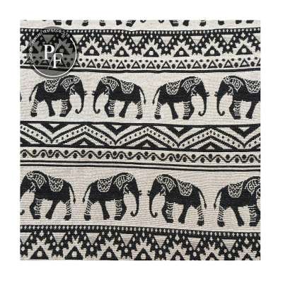 on sale! Wholesale Indian elephant gobelin fabric polyester jacquard tapestry