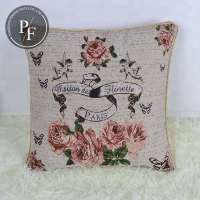 Flower Decorative Throw Covers Square Cushion Covers Outdoor Couch Pillow